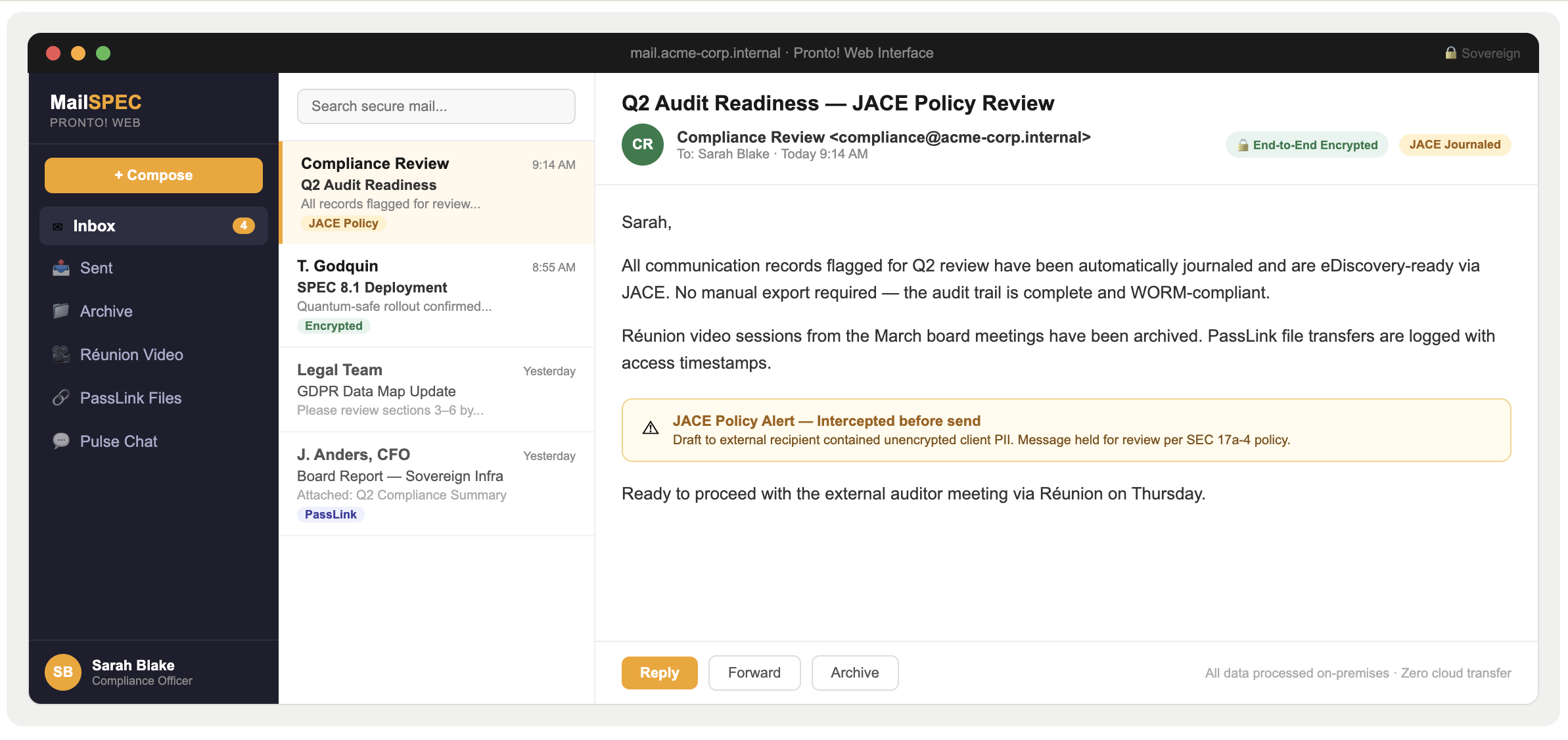 MailSPEC launches CommuniGate SPEC 8.1 for sovereign messaging