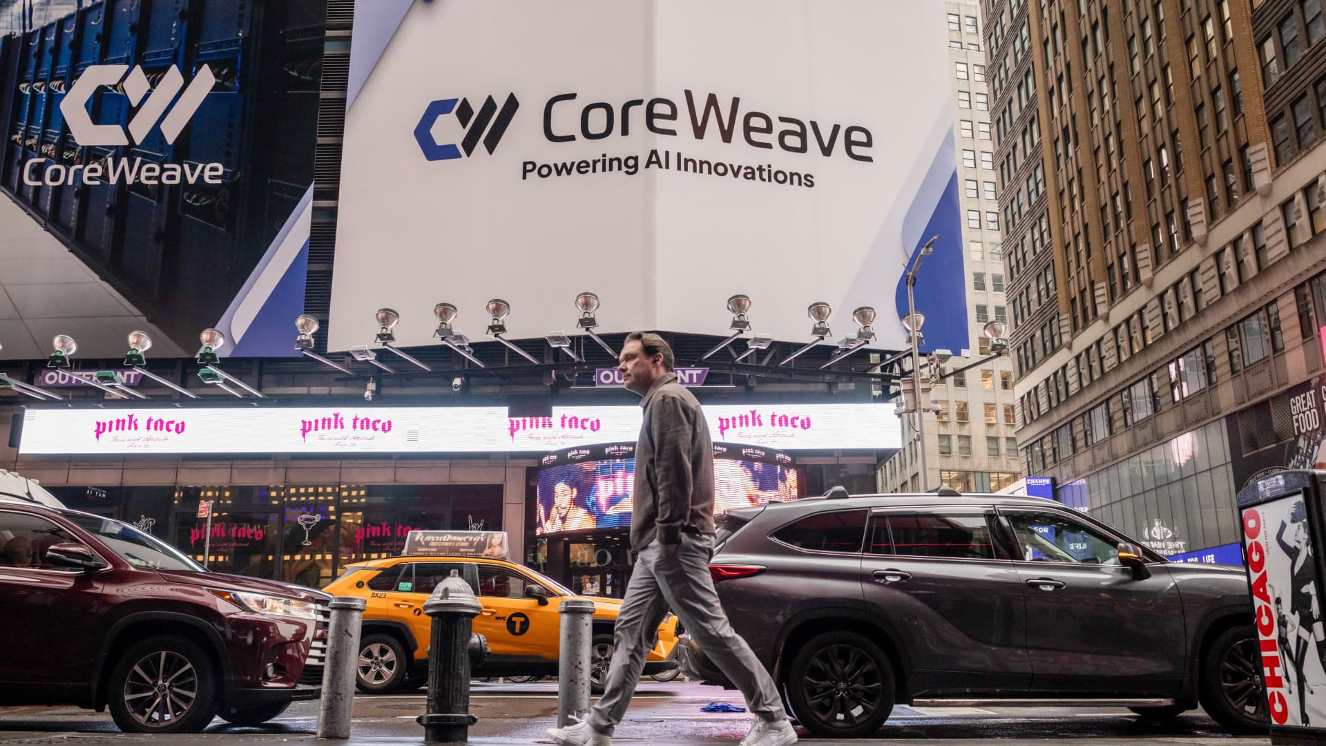 CoreWeave stock selloff tracks rising debt-market fears