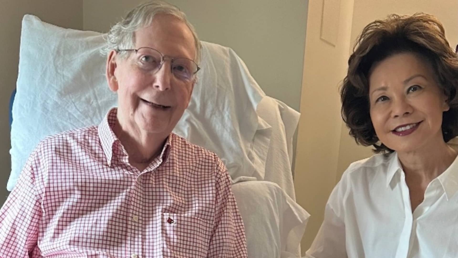 McConnell says fall and pneumonia caused weeks-long Senate absence