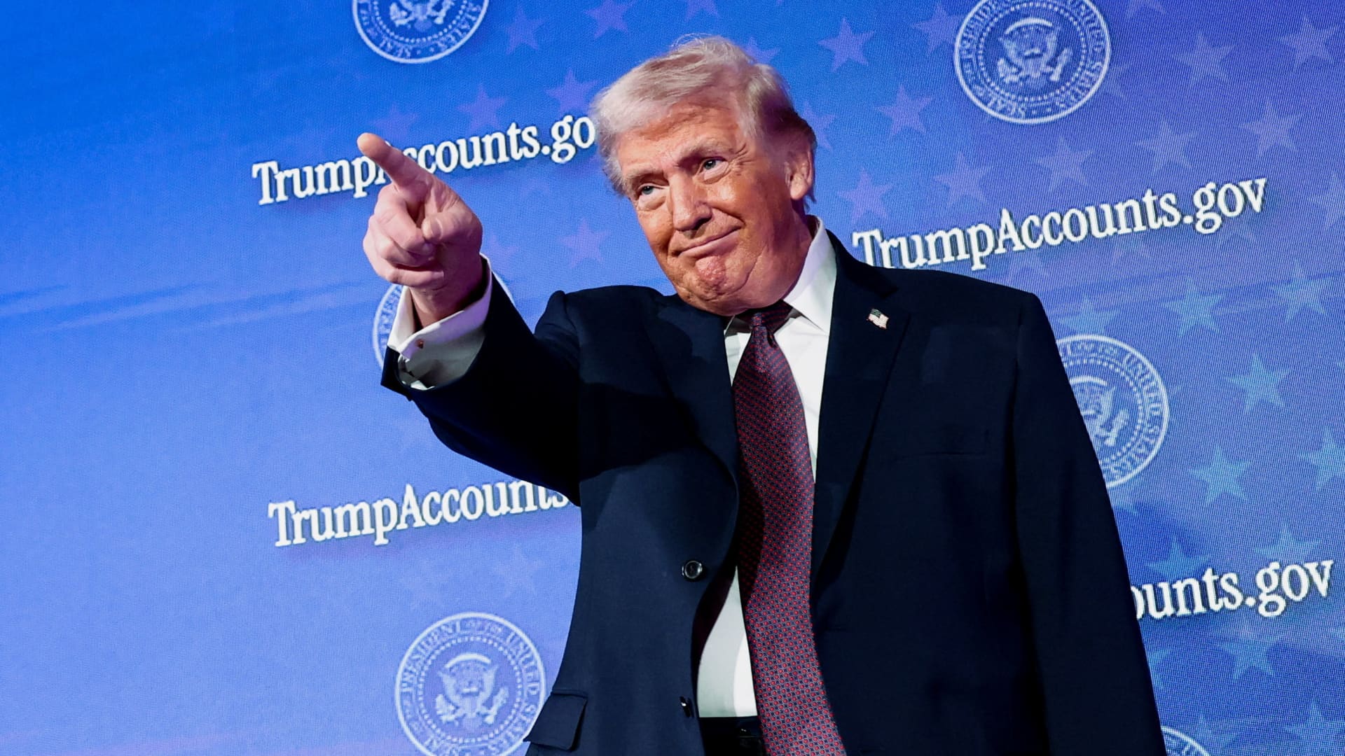 Trump to mark child investment account launch with White House market bell