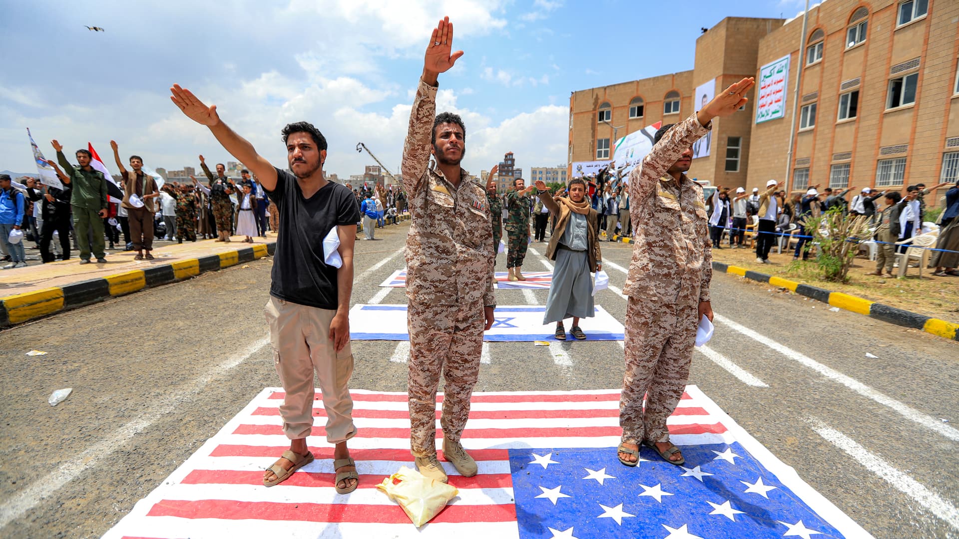 Houthis claim tanker strikes as US-Iran conflict widens at sea