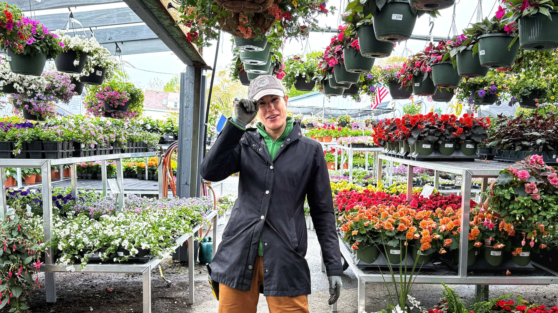 Laid-off communications executive used $17 garden center job as bridge to new role