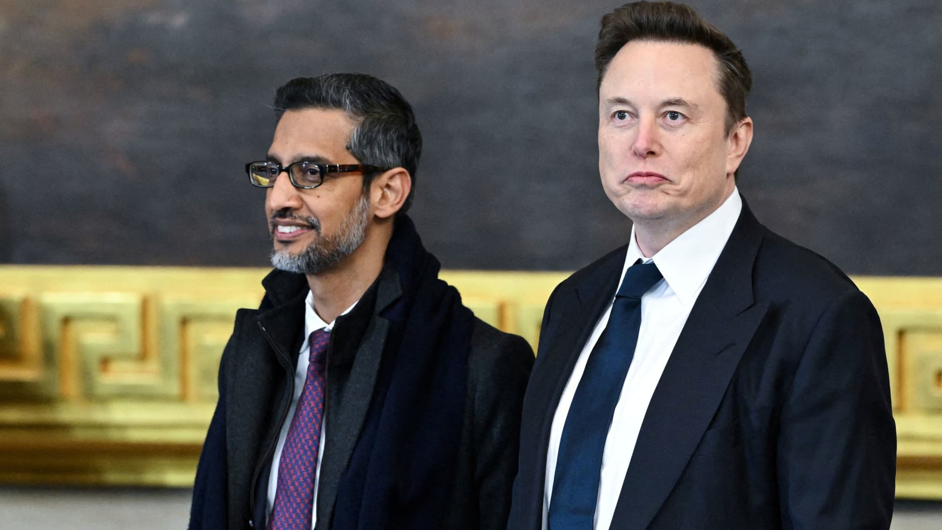 Alphabet and Tesla shares fall as AI investment strains cash flow