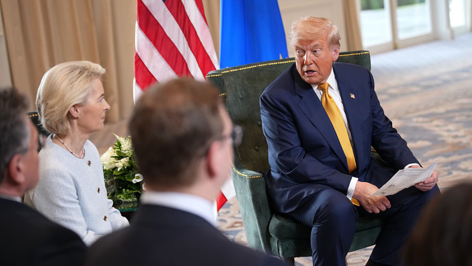 Trump EU tariff threat targets bloc over fines on U.S. tech companies